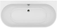 Baignoire d'angle Arnon 166x80 cm