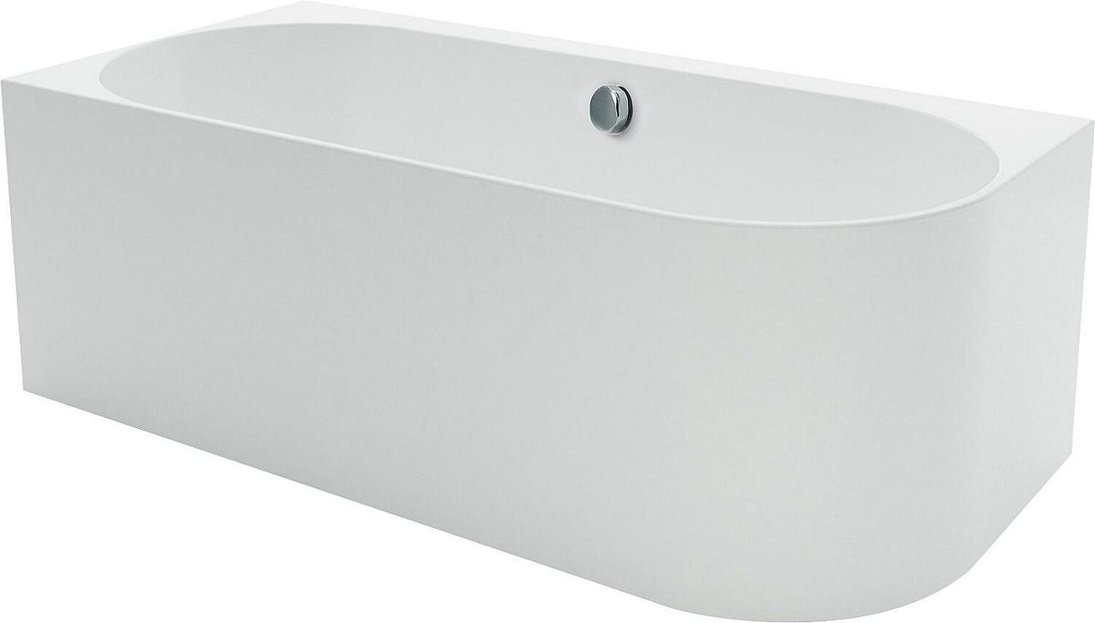 Baignoire d'angle Arnon arrondie à droite