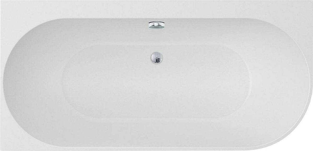 Baignoire d'angle Arnon arrondie à droite