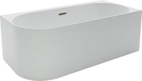 Baignoire d'angle Arnon arrondi gauche