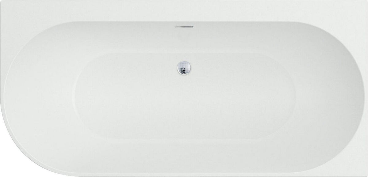Baignoire d'angle Arnon arrondi gauche