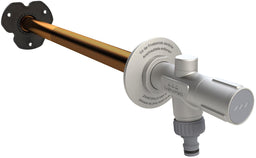 Robinet extérieur antigel Kemper Frosti-Plus avec poignée, Bronze, DN15 (1/2"), épaisseur de paroi 150-415 mm