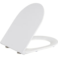 Abattant WC Edoma Sandwich en duroplaste, fermeture douce, passend pour 93 242 14, 93 242 16