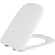 Abattant WC Algama  en duroplaste, fermeture douce, passend pour 93 242 15