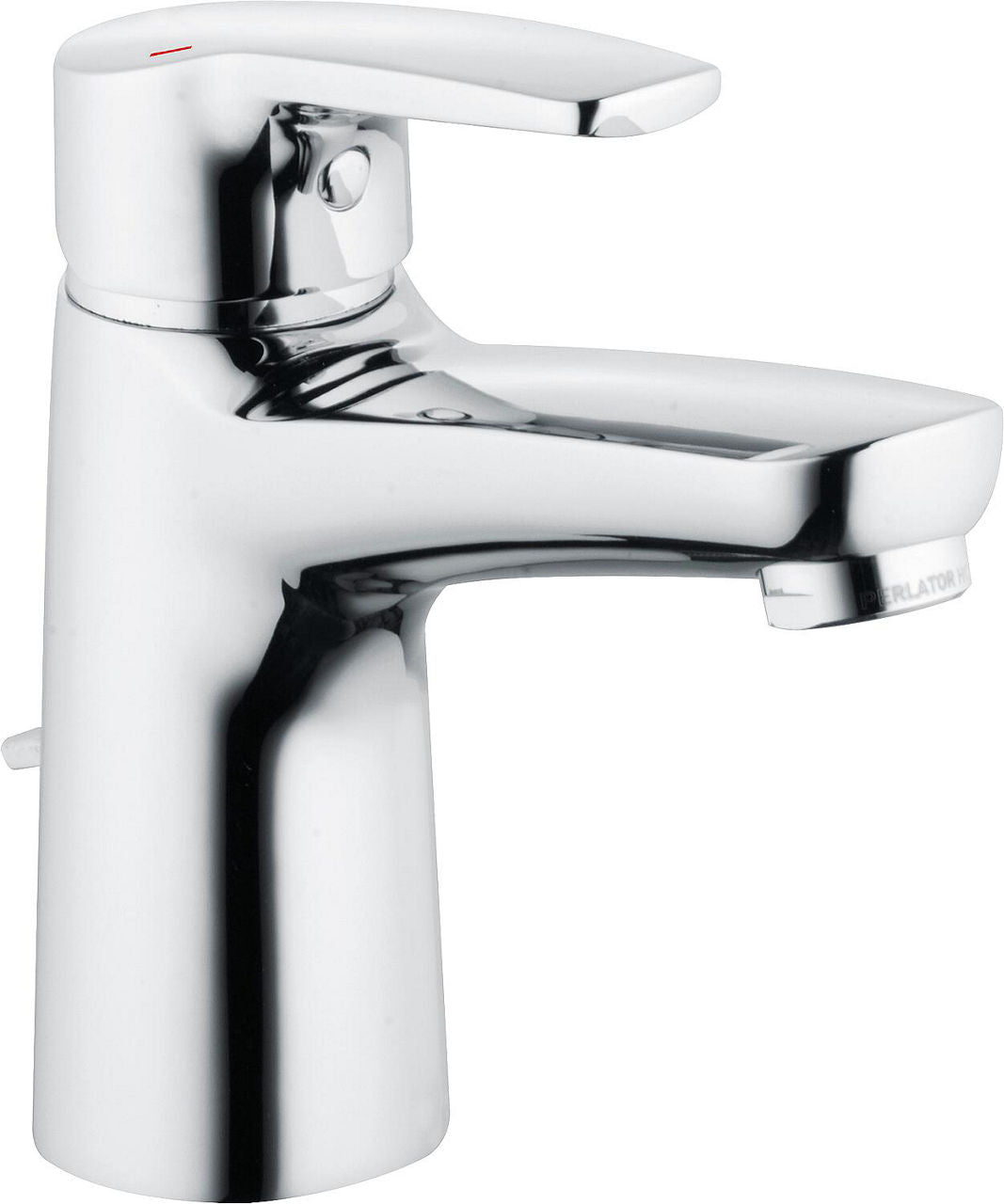 Mitigeur de lavabo Heinrich Schulte Alpha saillie 116 mm chromé