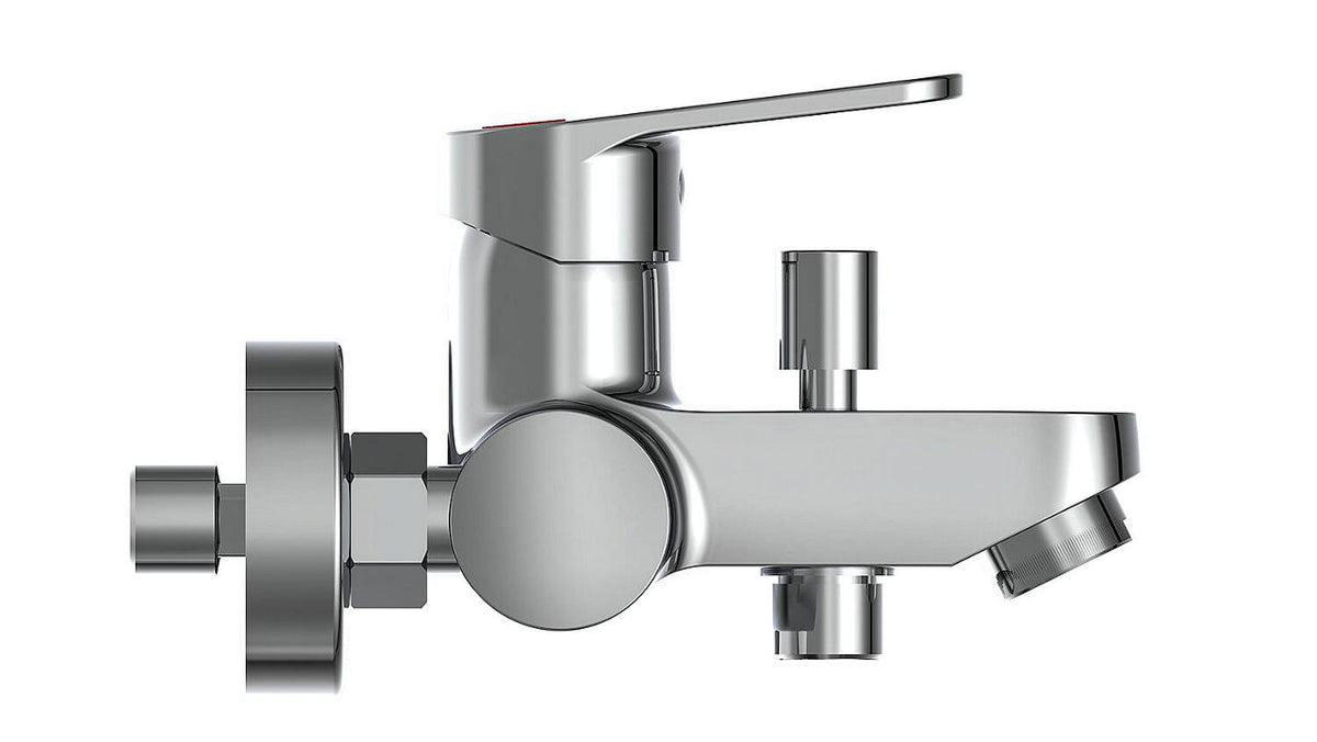 Mitigeur bain/douche apparent Nevado saillie 150 mm chromé