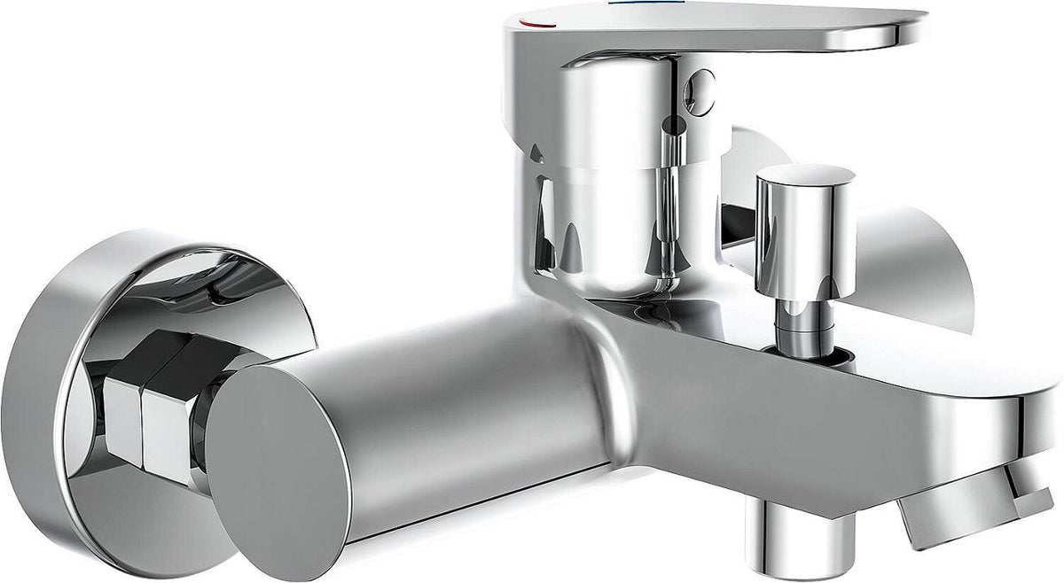 Mitigeur bain/douche apparent Nevado saillie 150 mm chromé