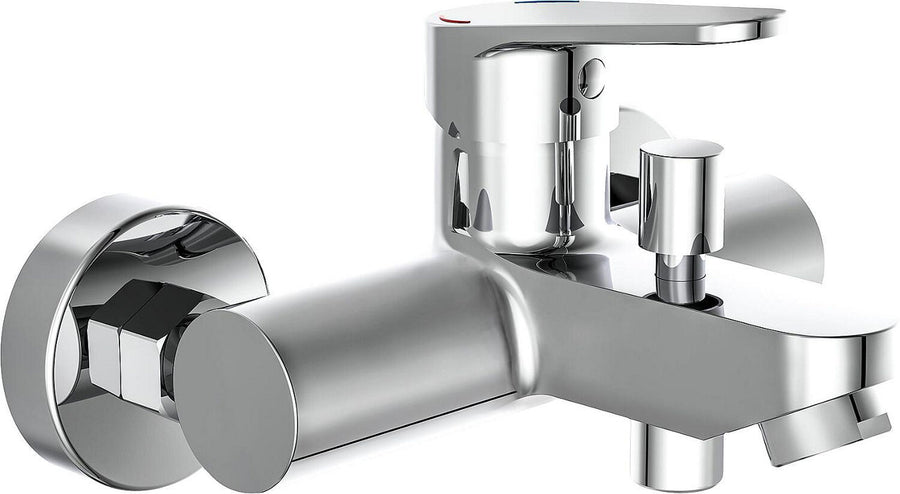 Mitigeur bain/douche apparent Nevado saillie 150 mm chromé