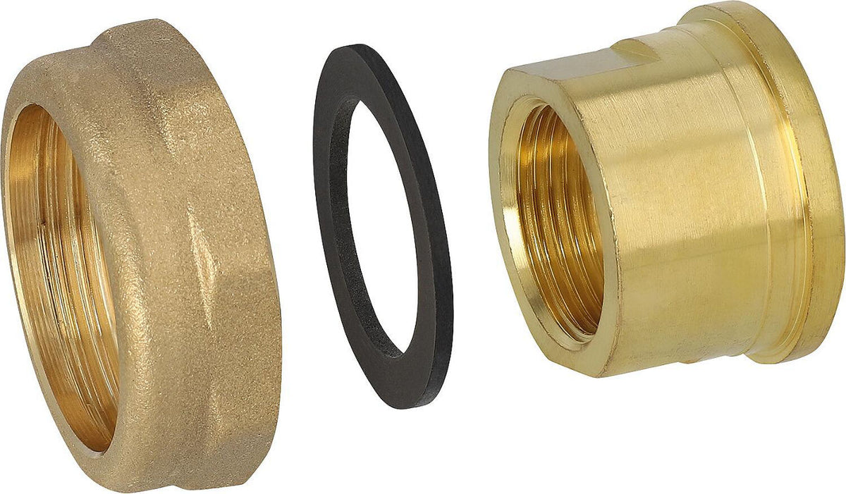 Kit de raccords à visser DN32 (1 1/4") écrou-tournant x DN20 (3/4") femelle (conditionnement 2 pièces)