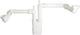 Siphon gain de place pour double évier DN 40