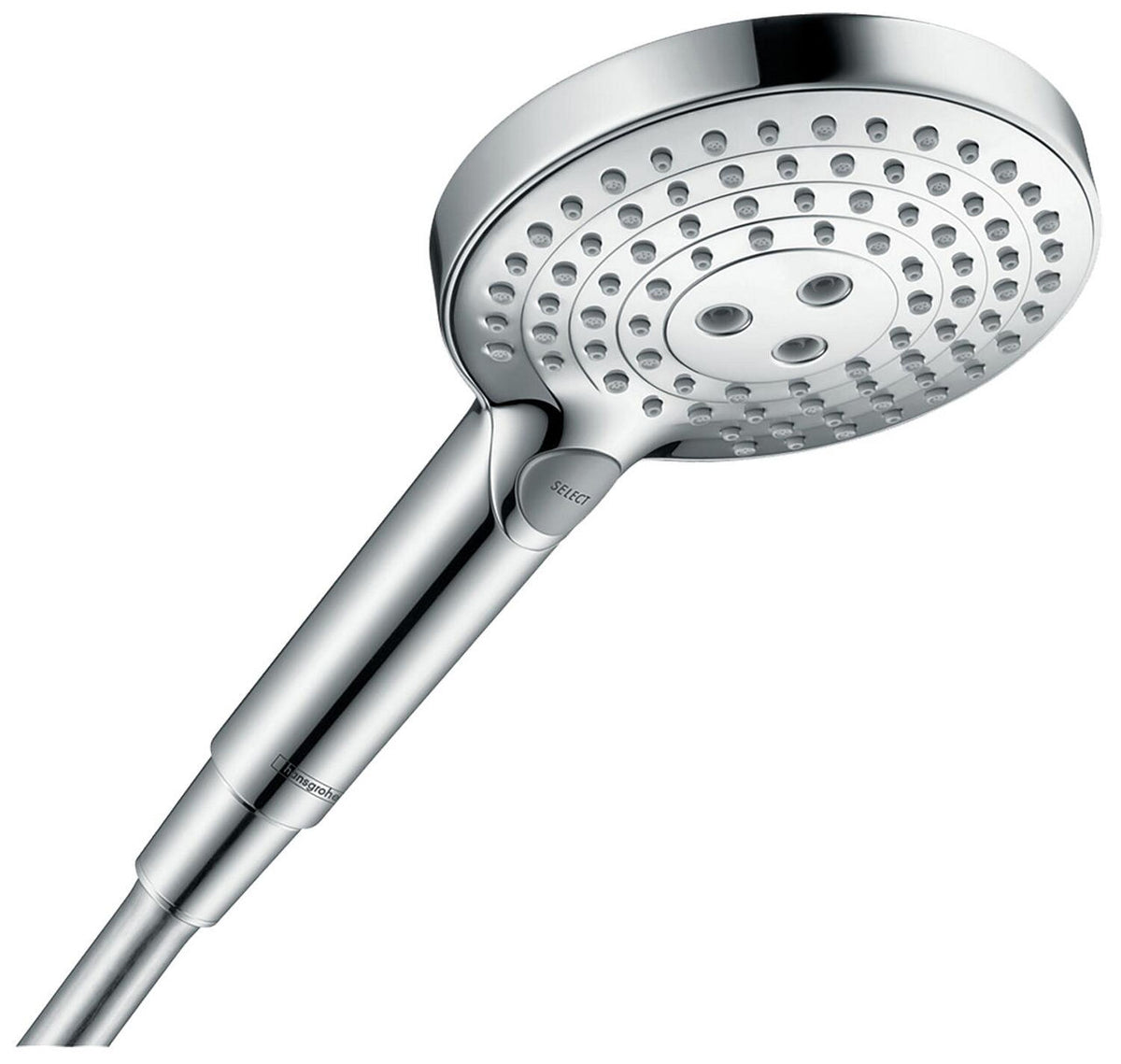 Douchette à main Hansgrohe Raindance Select S 120 3 jets PowderRain EcoSmart+ chrome