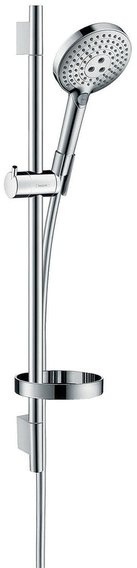Hansgrohe Raindance Select S 120 EcoSmart Unica'S Puro shower set 650mm, 3 spray types ø 125mm, chrome