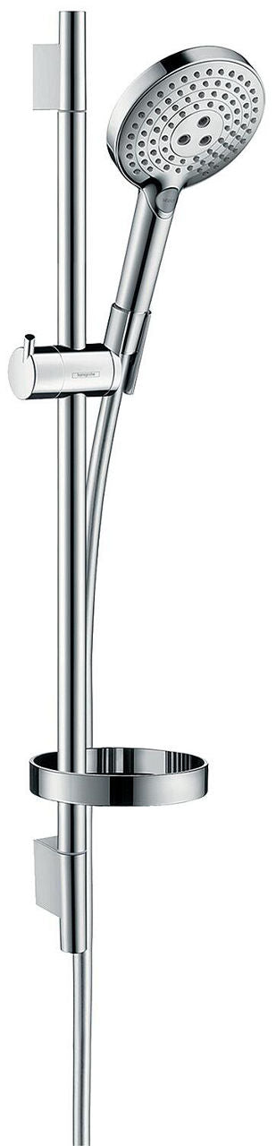 Hansgrohe Raindance Select S 120 EcoSmart Unica'S Puro shower set 650mm, 3 spray types ø 125mm, chrome