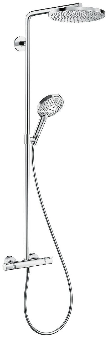Hansgrohe Raindance Select S 240 1jet PowderRain Duschsäule mit Thermostat, Chrom