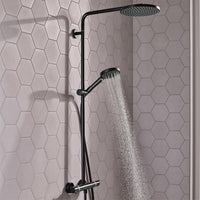 Hansgrohe Raindance Select S 240 1jet PowderRain Duschsäule mit Thermostat, Chrom