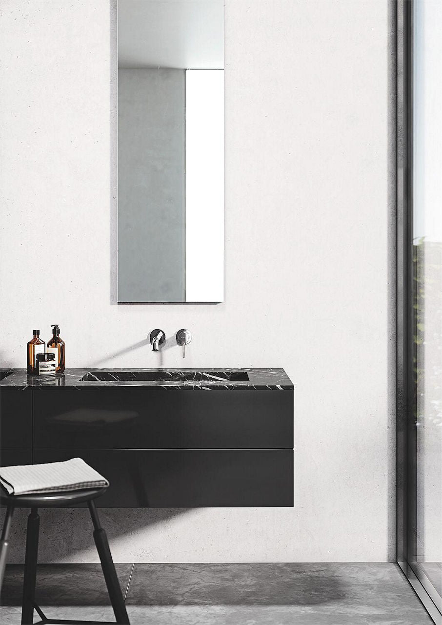 Mitigeur de lavabo mural Kludi BOZZ saillie 180 mm chromé