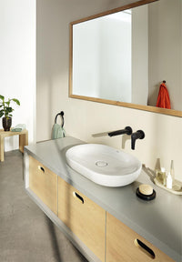 Mitigeur de lavabo Grohe Eurosmart saillie 211 mm mural