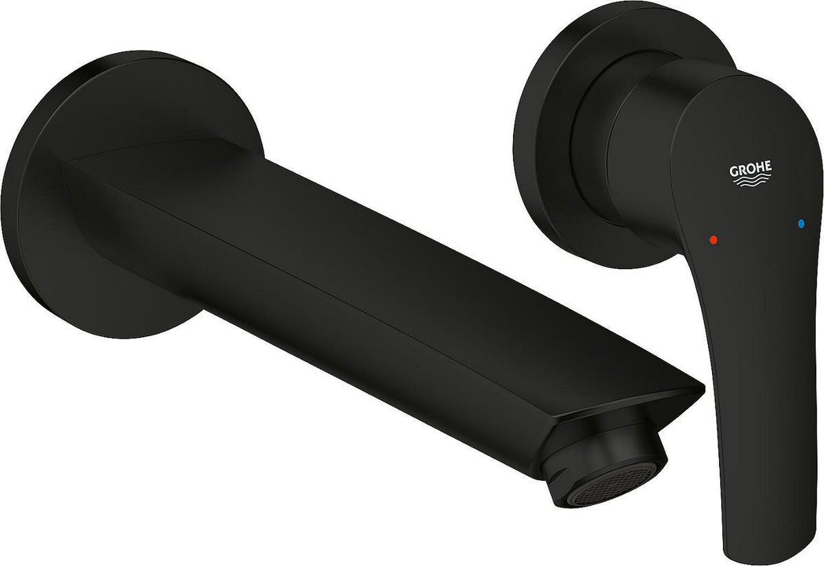 Mitigeur de lavabo mural Grohe Eurosmart saillie 171 mm chromé