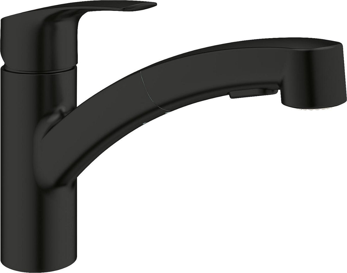 Mitigeur d'évier Grohe Eurosmart douchette extractible Saillie 227 mm