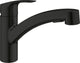 Mitigeur d'évier Grohe Eurosmart douchette extractible Saillie 227 mm