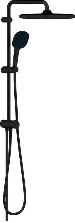 Colonne de douche Grohe Tempesta 250 Cube sans mitigeur noir mat