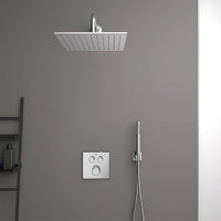 Pomme de douche Ideal Standard Idealrain Cube 300 x 300 mm métal chromé