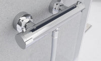 Thermostatique douche apparent Perico saillie 70 mm chromé