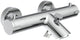 Thermostatique bain-douche apparent Perico saillie 155 mm chromé