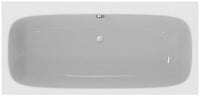 Baignoire duo Ideal Standard i.life 180x80 cm acrylique blanc