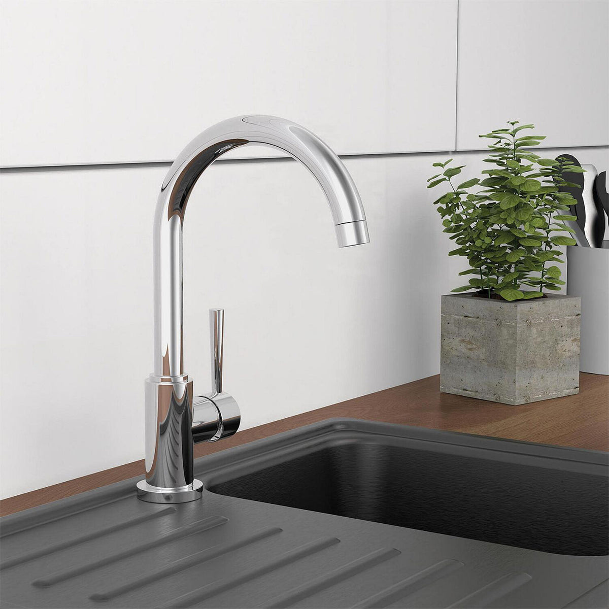 Mitigeur d'évier Malleo evenes avec bec orientable