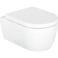 Pack combiné Seja Wand-fond creux WC standard et Abattant WC Kapuas softclose
