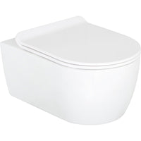 Pack combiné Seja Wand-fond creux WC standard et Abattant WC Kapuas Sandwich softclose