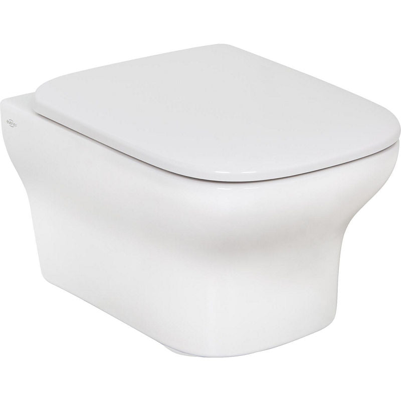 Pack combiné Algama Wand-fond creux WC bord de rinçagelos et Abattant WC Algama softclose
