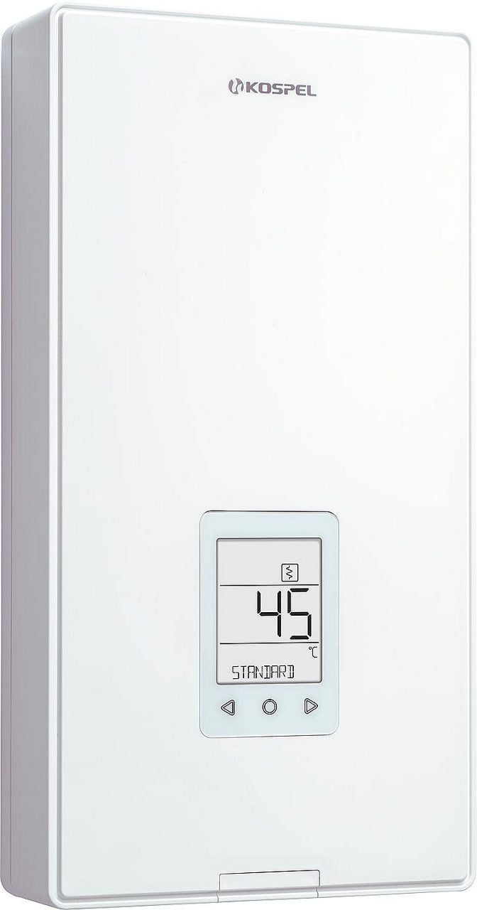 Chauffe-eau instantané Kospel PPE4.M électronique LCD 17/18/21/24 kW, 400 V