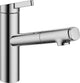Mitigeur d'évier KWC Fit A205 avec douchette extractible saillie 203 mm, chromé