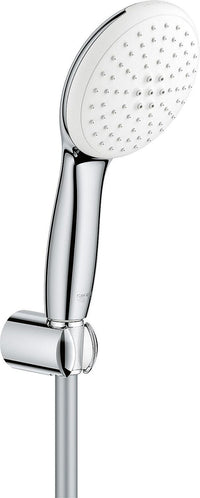 Garniture de douche Grohe Tempesta 110, chromée, 2 jets, support de douche, flexible