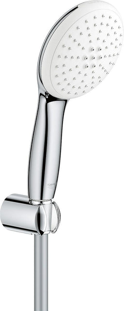 Garniture de douche Grohe Tempesta 110, chromée, 2 jets, support de douche, flexible