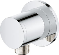 Coude mural Grohe Tempesta DN15 avec rosace ronde chromé