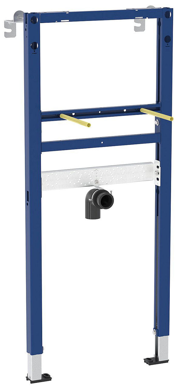 Élément DuofixBasic Geberit pour lavabo, 112 cm, robinetterie sur pied
