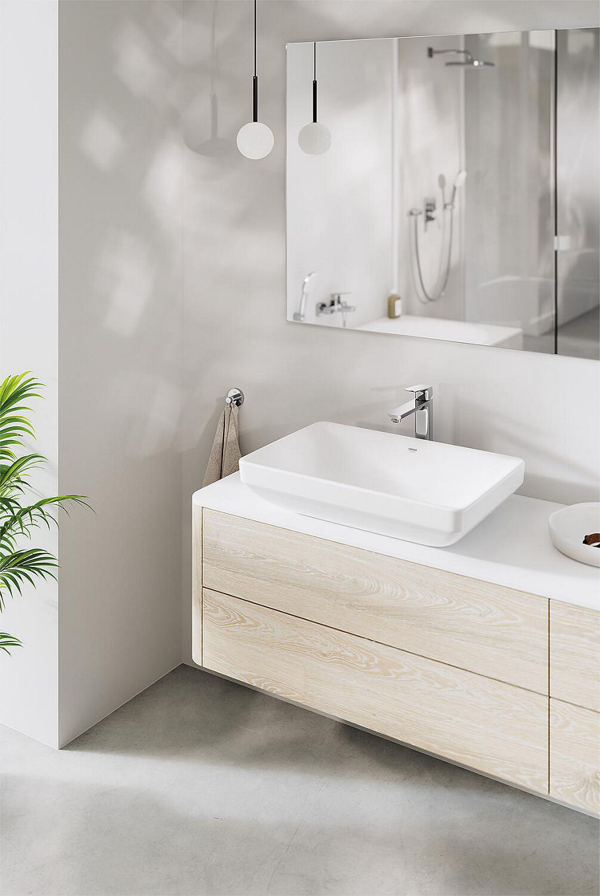Mitigeur de lavabo Grohe Cubeo XL saillie 161mm chromé