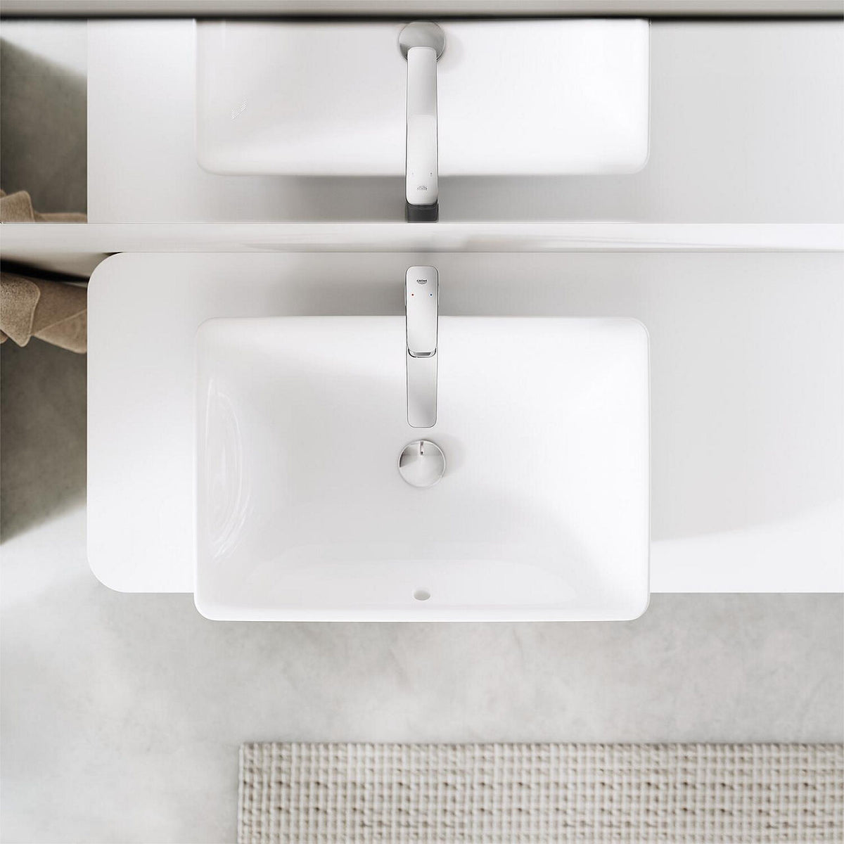 Mitigeur de lavabo Grohe Cubeo XL saillie 161mm chromé
