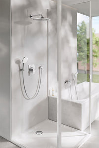 Mitigeur bain/douche apparent Grohe Cubeo saillie 167 mm chromé