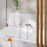 Mitigeur bain/douche apparent Grohe Cubeo saillie 167 mm chromé