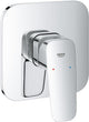 Mitigeur douche encastré Grohe Cubeo rosace 158x158 mm chromé