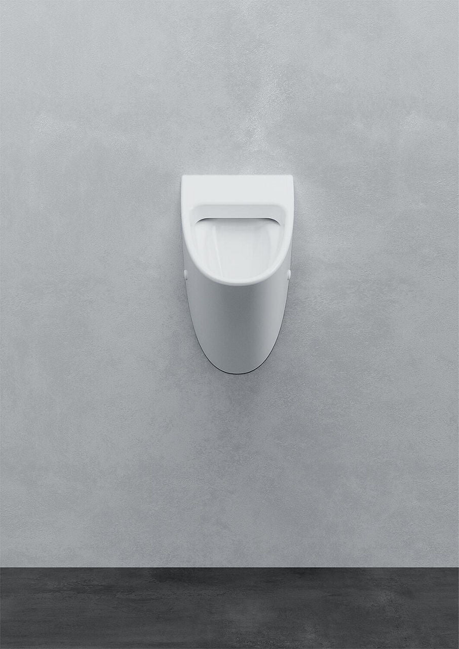 Urinoir evenes Jacui, alimentation par l'arrière, 305×545×310 mm, céramique blanche - vue 2