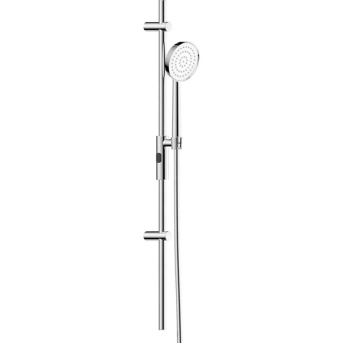 Duschset Ilisos 900 mm chrom, Handbrause Ø 115 mm 1 Strahlart, höhenverstellbare Wandhalterung