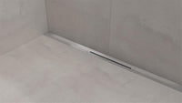 Evenes caniveau de douche linéaire WALL set complet, modèle de rénovation