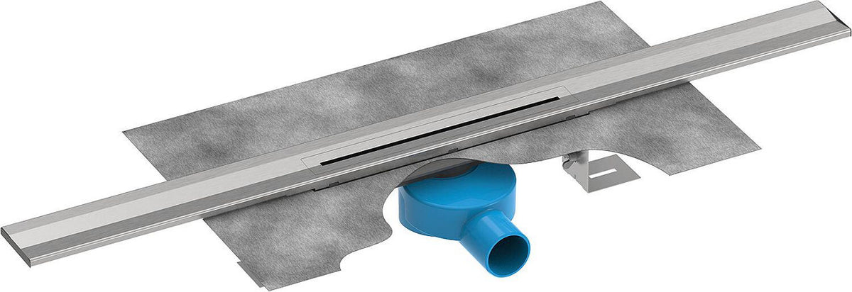 Evenes caniveau de douche linéaire WALL set complet, modèle de rénovation