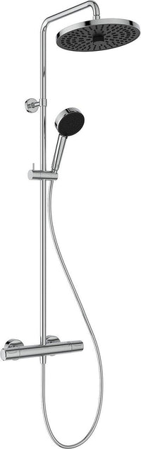 Colonne de douche thermostatique Ideal Standard Ceratherm T25+ pomme Ø 260mm chrome