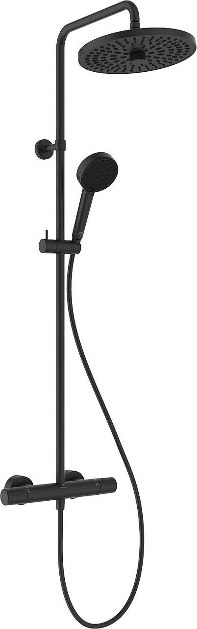 Colonne de douche thermostatique Ideal Standard Ceratherm T25+ pomme Ø 260mm chrome
